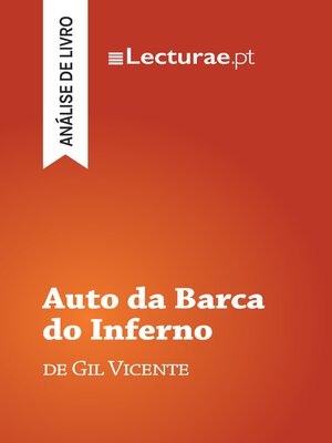 cover image of Auto da Barca do Inferno — Gil Vicente (análise de livro)